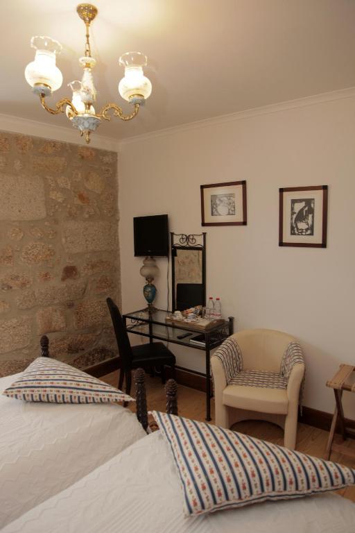 Solar Quinta De Sao Carlos Viseu Chambre photo